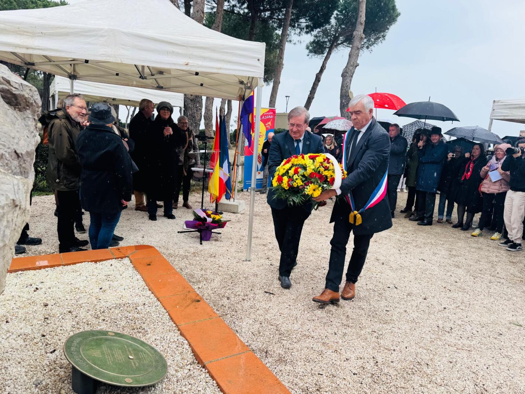 El Gobierno de España inaugura en Francia como Lugar de Memoria Democrática el campo de concentración de Argelès-sur-Mer
