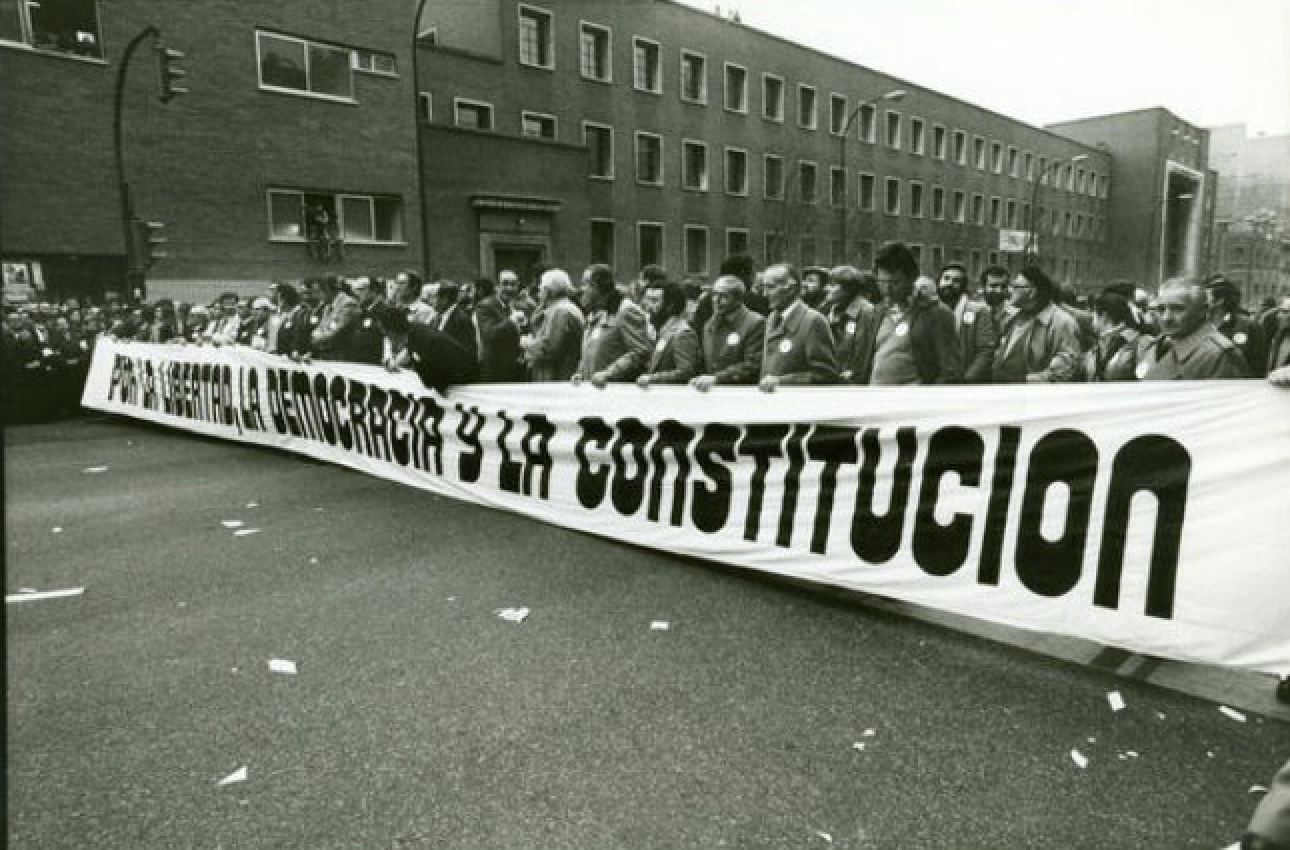 Manifestaciones tras el 23F