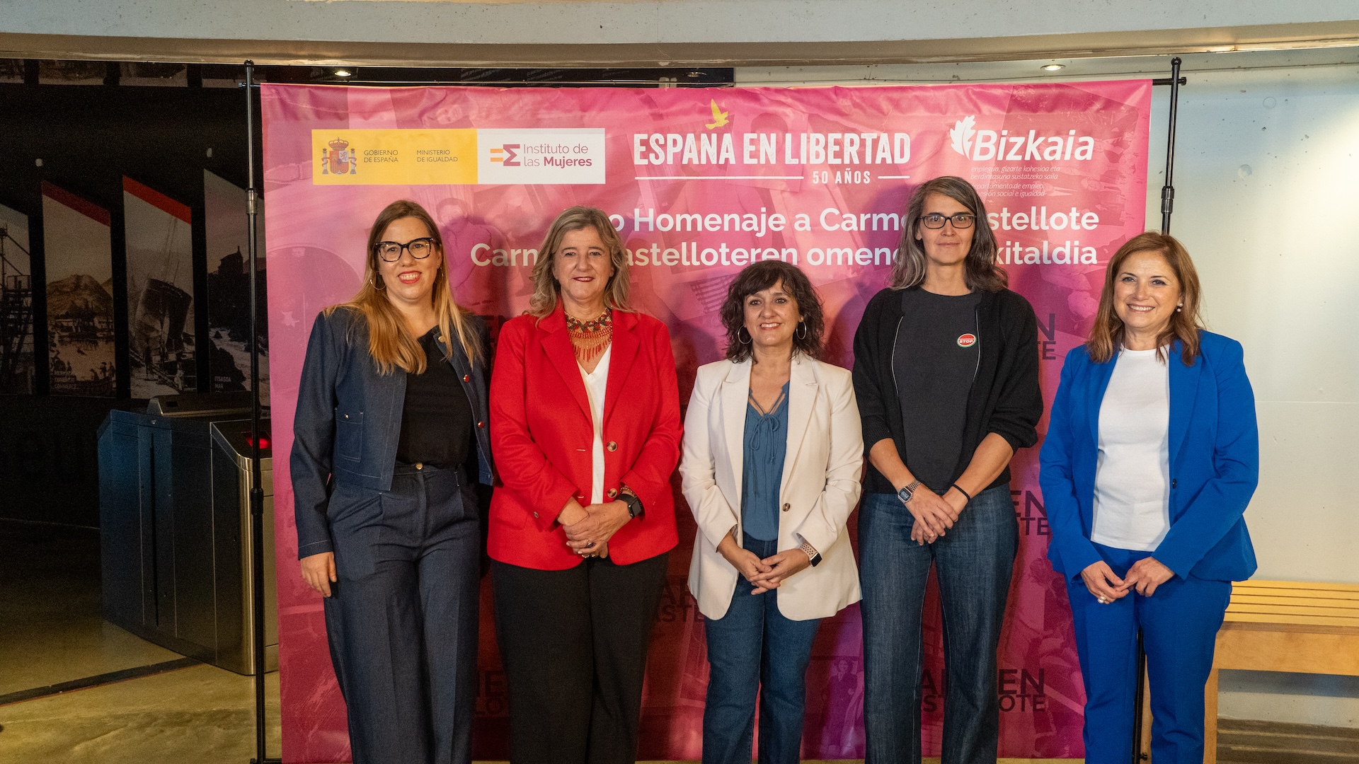 Imagen El Instituto de las Mujeres rinde homenaje a la escritora bilbaína Carmen Castellote 