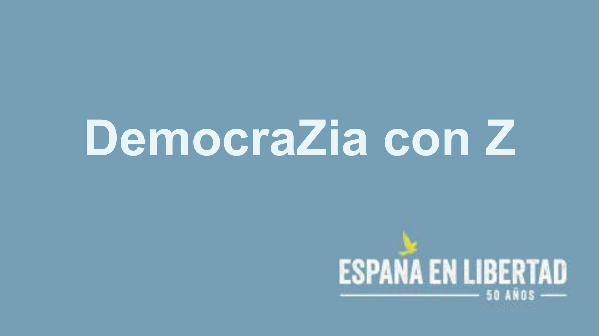 Imagen Presentación 'DemocraZia con Z'