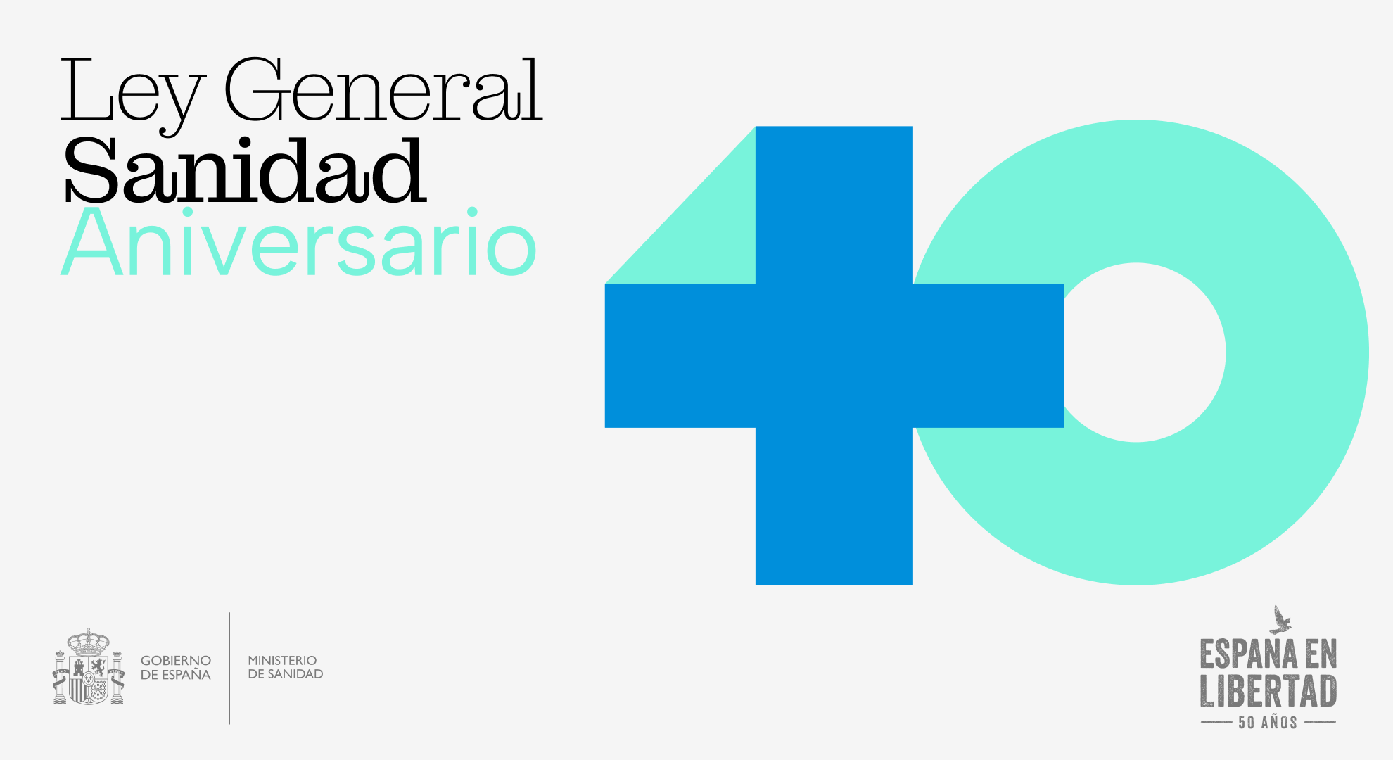 Acto conmemorativo del 40º aniversario de la Ley General de Sanidad