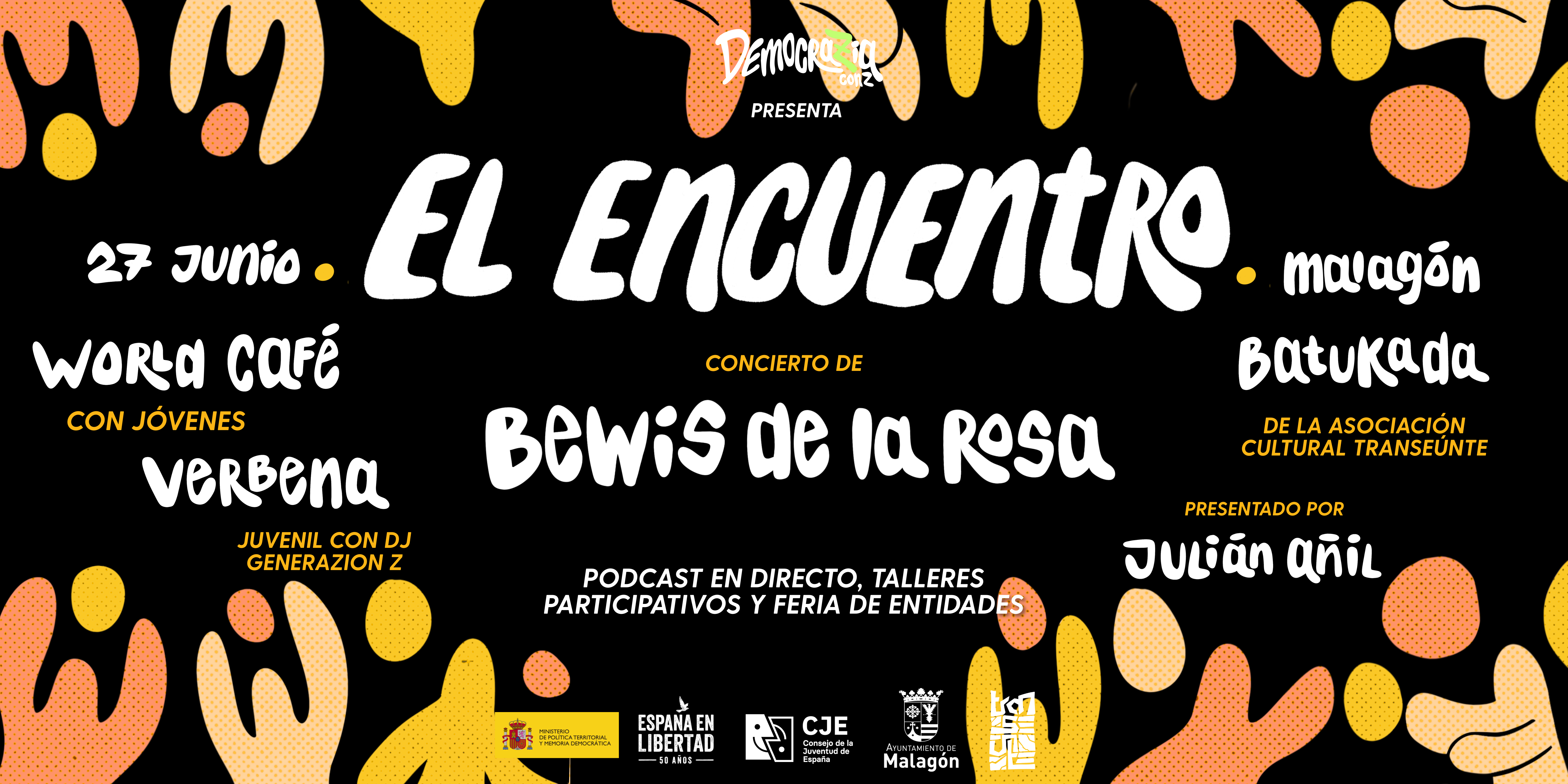 Imagen El Encuentro llega a Castilla La Mancha: música, talleres y un podcast en directo para que la juventud experimente, participe y reflexione sobre su papel en la democracia