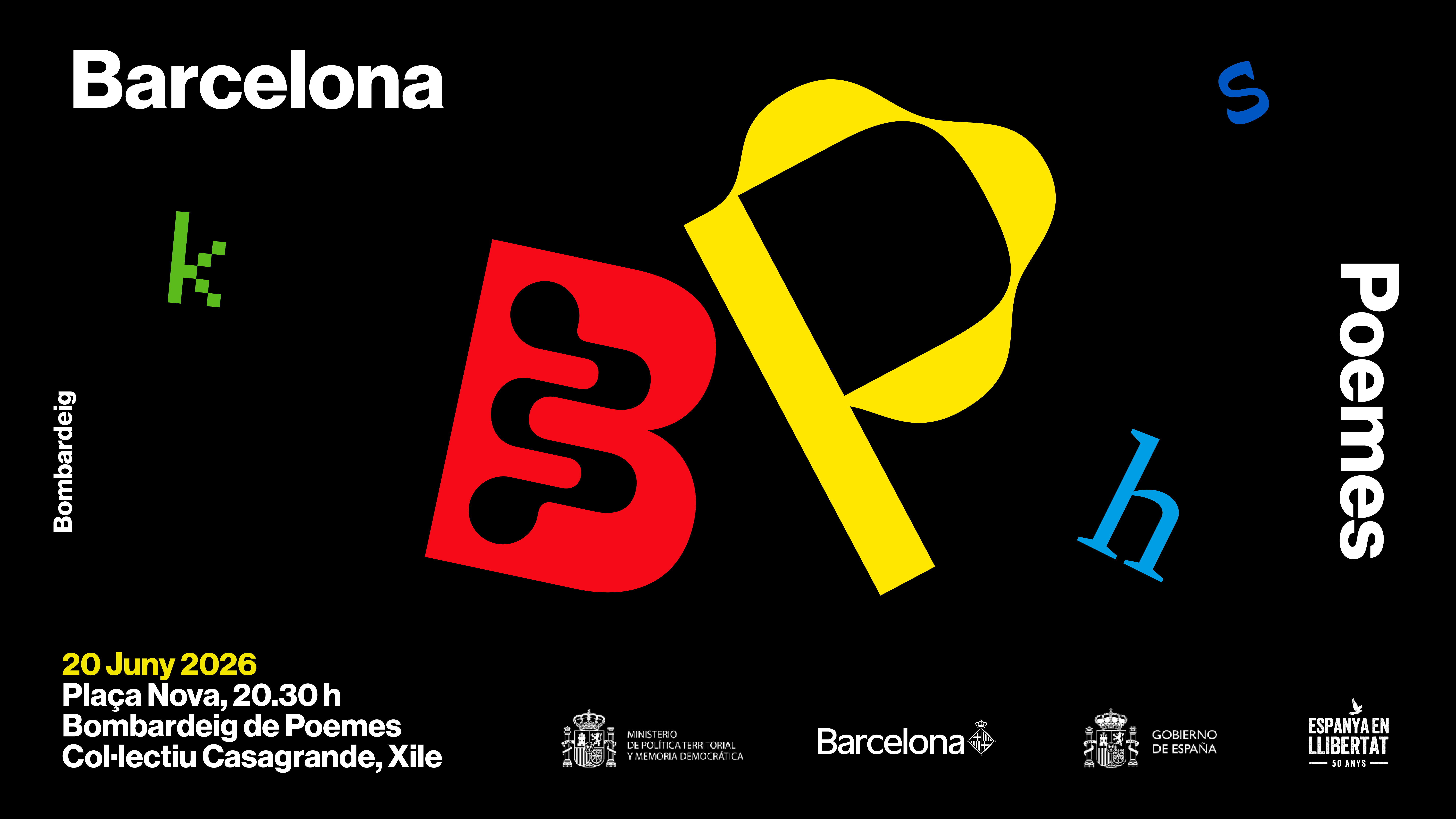 Bombardeo de poemas