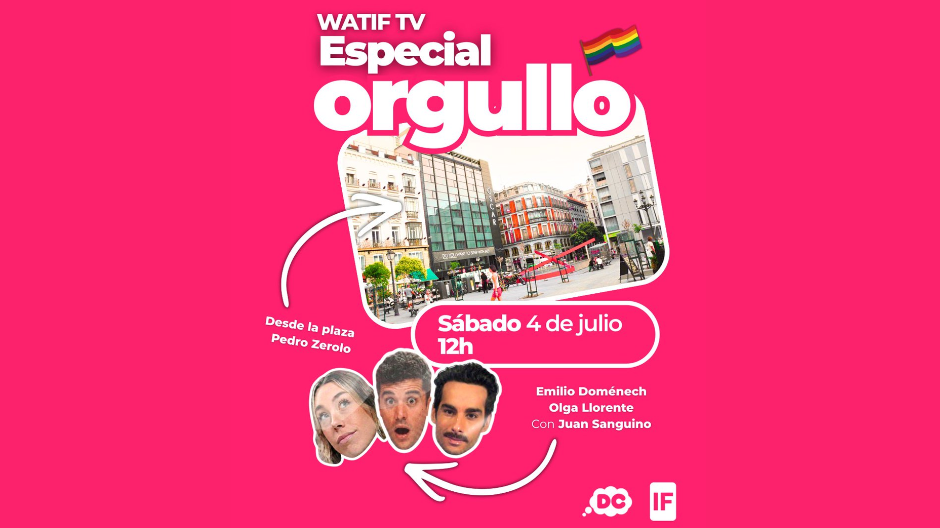 Imagen MADO. WATIF TV especial Orgullo