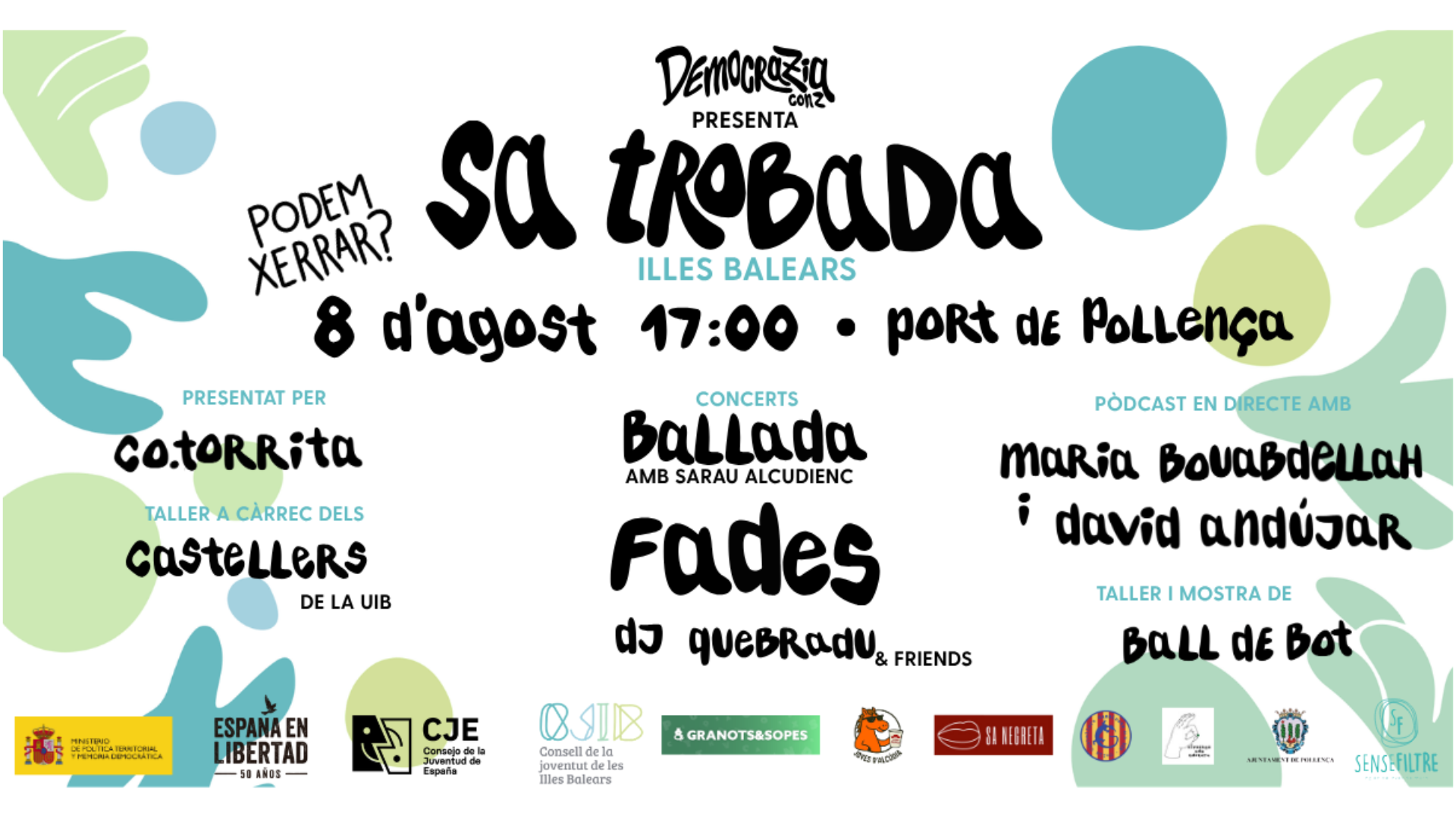 Imagen El Encuentro llega a las Islas Baleares: música, talleres y un podcast en directo para que la juventud experimente, participe y reflexione sobre su papel en la democracia