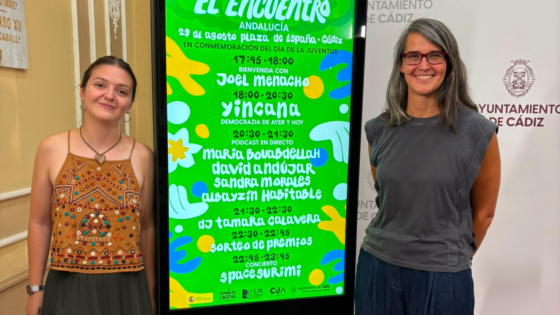Imagen El Encuentro llega a Andalucía: yincana, música y un podcast en directo para que la juventud experimente, participe y reflexione sobre su papel en la democracia