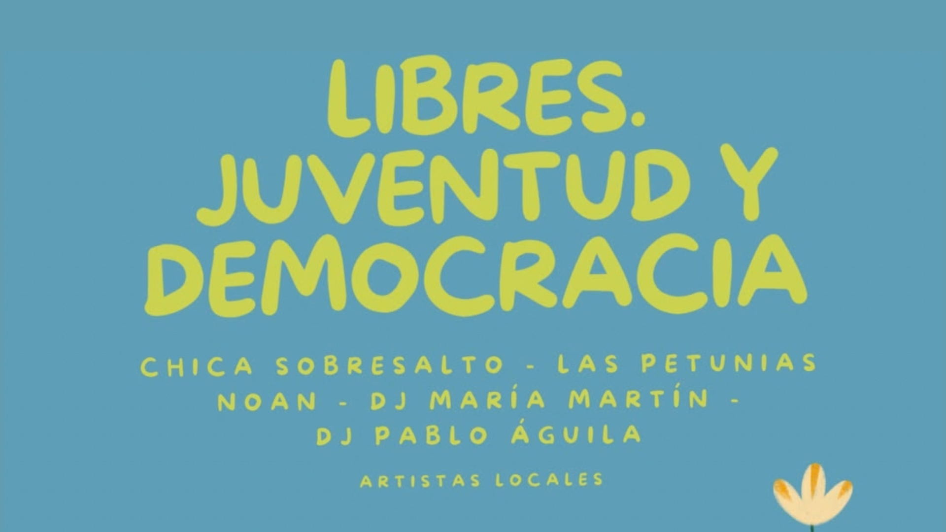 Libres. Juventud y democracia 