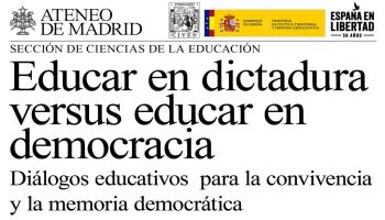Educar en dictadura versus educar en democracia. 
