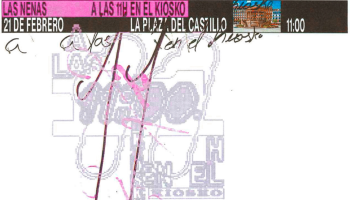 A las 11 en el kiosko