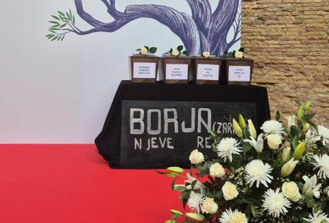 Entrega de restos en Magallón