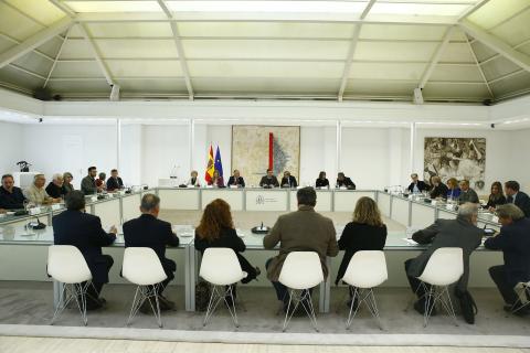 Reunión con el comité científico asesor
