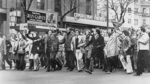 Lanzamiento octavillas 